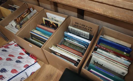 A large quantity of reference books including Masterpiece of Fifty Centuries, The Great Japan Expedition,